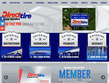 Tablet Screenshot of directtire.com